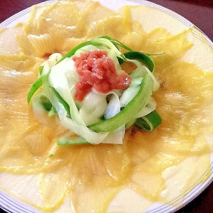 ほろりと甘い花オクラのしゃぶしゃぶお造り レシピ 作り方 By Schiaparelli De Coco 楽天レシピ ほろりと甘い花オクラのしゃぶしゃぶお造り レシピ 作り方 By Schiaparelli De Coco 楽天レシピ